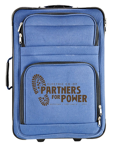 Partners for Power suitcase